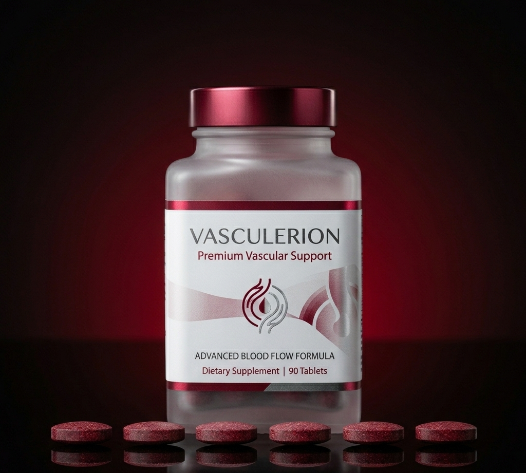 Vasculerion – Integratore alimentare per il benessere cardiovascolare, flacone 60 capsule